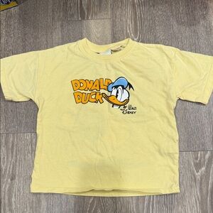 Zara Yellow Donald Duck toddler T-Shirt